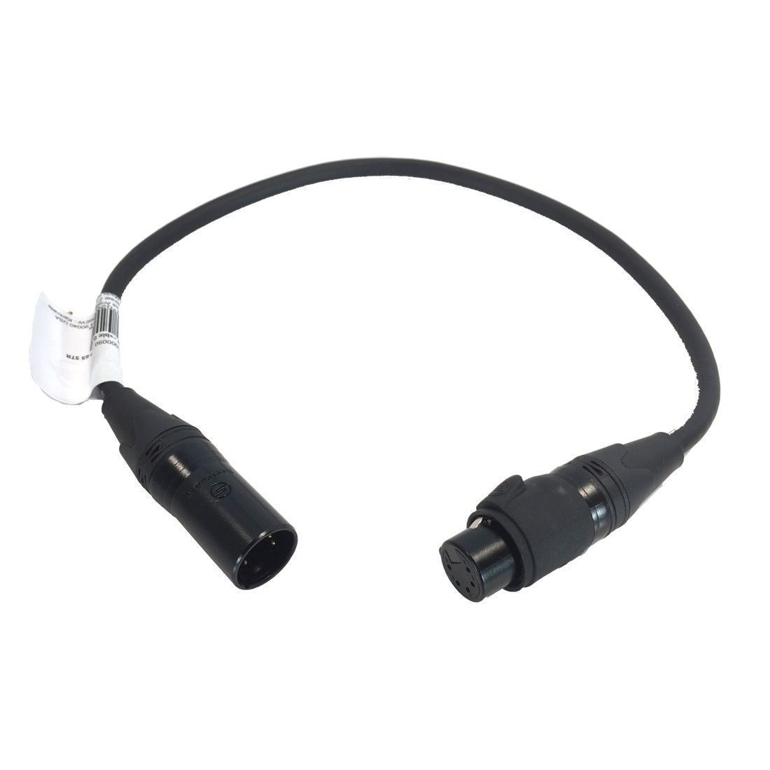 DMX 5pin IP65 0,5m STR