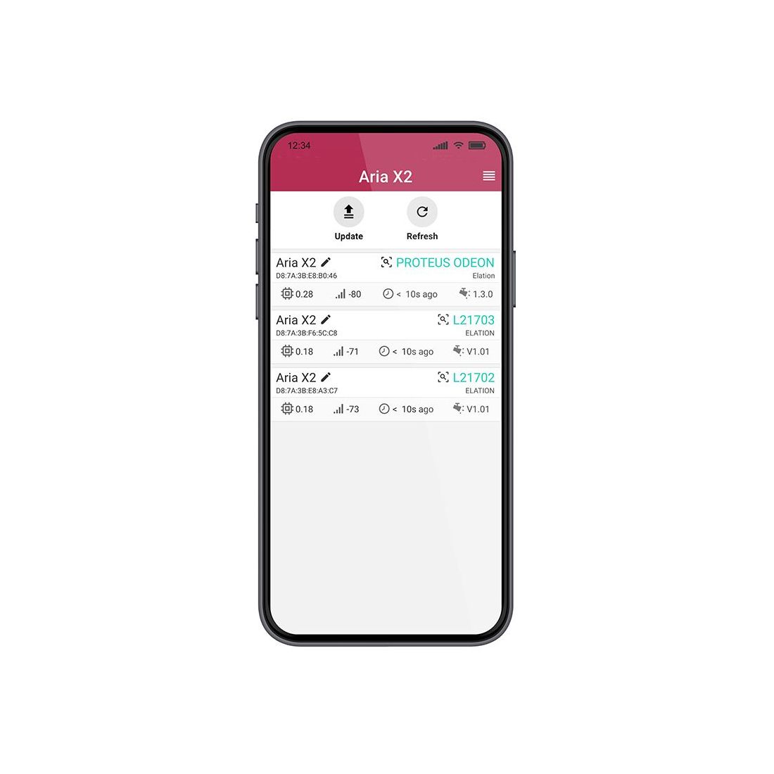 جهاز الإرسال والاستقبال Aria X2