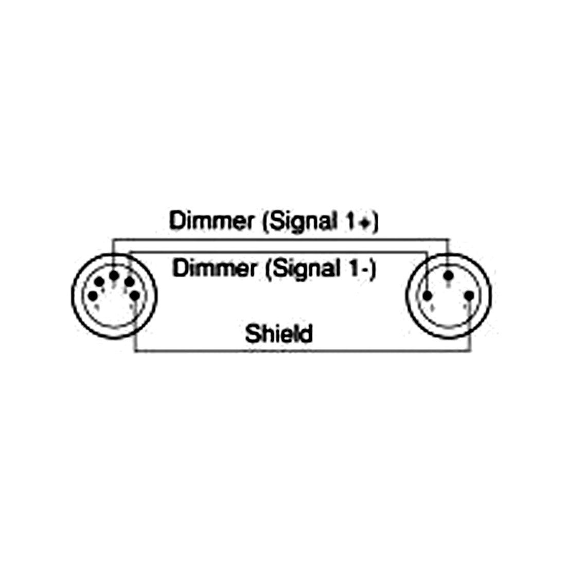 AC-DMXT/5M3F 5pin male/3pin female