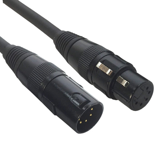AC-DMX5/15 5 p. XLR m/5 p. XLR f 15m DMX