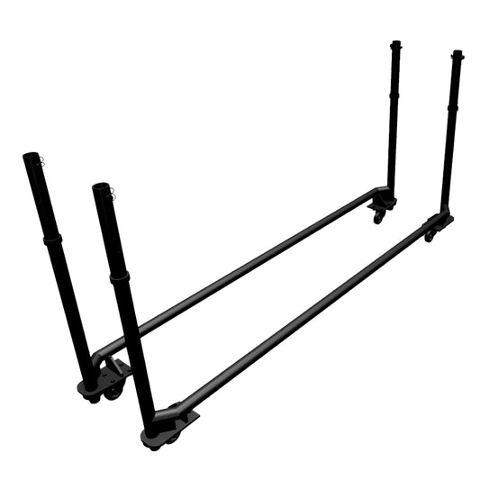 عربة DT Pre-Rig-Dolly 240 سوداء