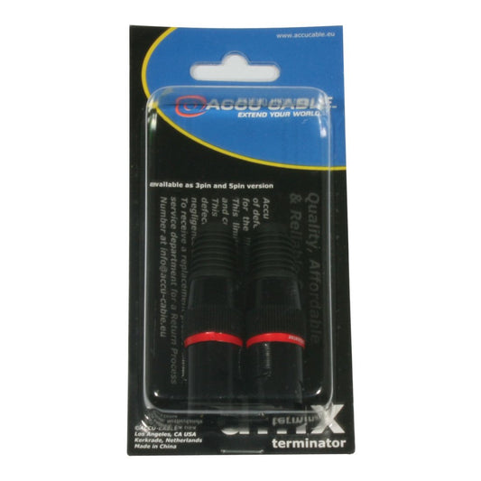 AC-DMXTERM-5/SET DMX terminator 5pin,SET